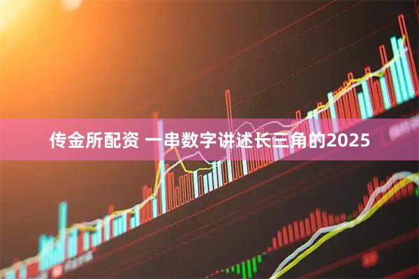 传金所配资 一串数字讲述长三角的2025